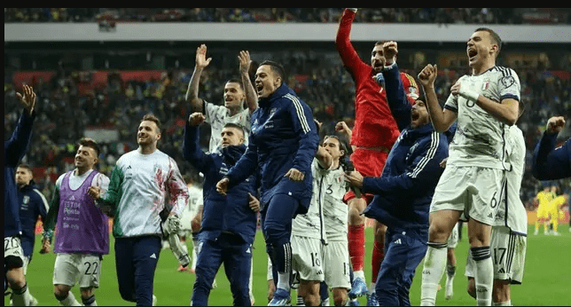 乌克兰国家队在比赛中获得胜利